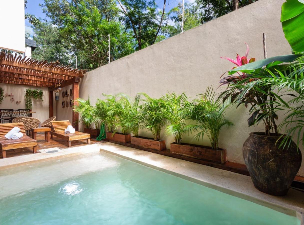 Luxury Three Bedroom Jungle Suite Private Pool Tl19 Tulum Exterior photo