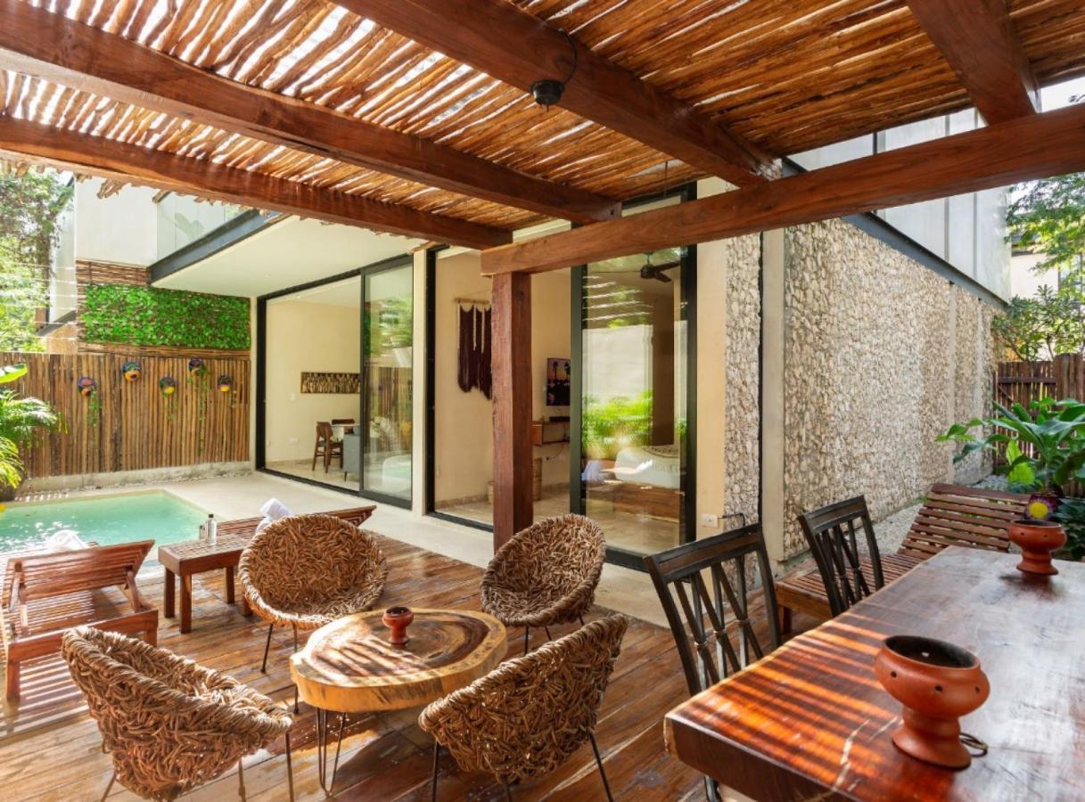 Luxury Three Bedroom Jungle Suite Private Pool Tl19 Tulum Exterior photo